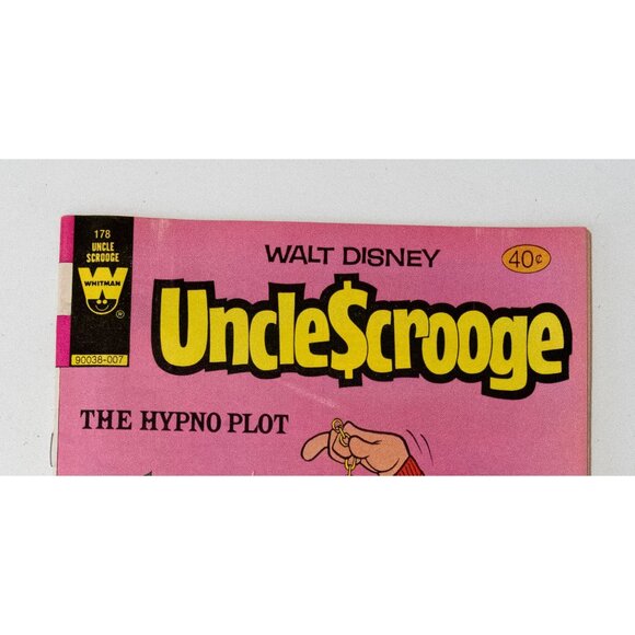 Walt Disney Uncle Scrooge #178 The Hypno Plot Whitman Comic Book 1979 - Picture 3 of 13